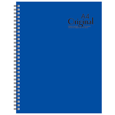 博崴 AD3101 13K原色膠圈筆記-藍(213*278) -3本入 / 包  
