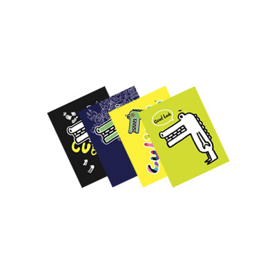  Cubbish A5膠裝左開筆記本-空白(4款) /本 CB087  