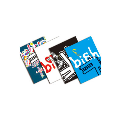  Cubbish A5膠裝左開筆記本-空白(4款) /本 CB056  