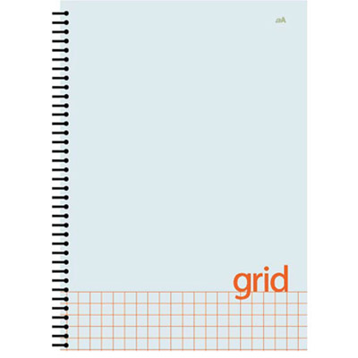  Double A A6線圈筆記本-簡單系列-方格 DANB12133 