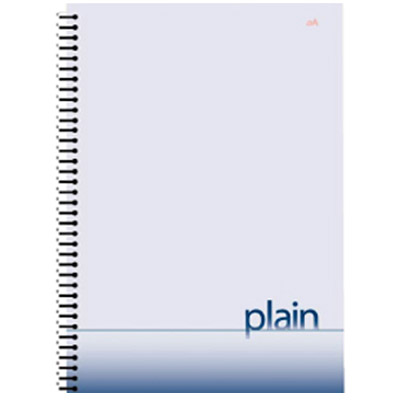  Double A A5/18K線圈筆記本-簡單系列-空白 DANB12120/本  
