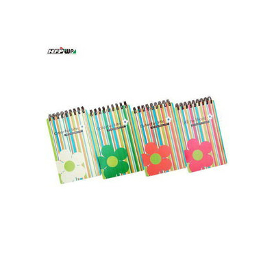  HFPWP 繽紛線條花朵直式筆記本(大) 隨機出色 N58GPF  