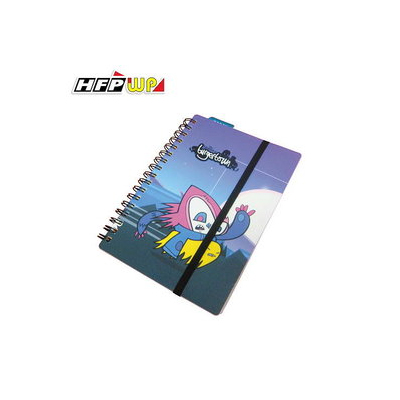 HFPWP 筆記本A6 Burger town 名師設計精品 台灣製 環保材質 BTSA6  