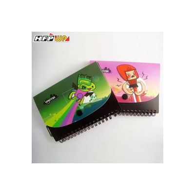 HFPWP 筆記本 (A6) Burger town 名師設計精品 台灣製 環保材質 BTNA6  