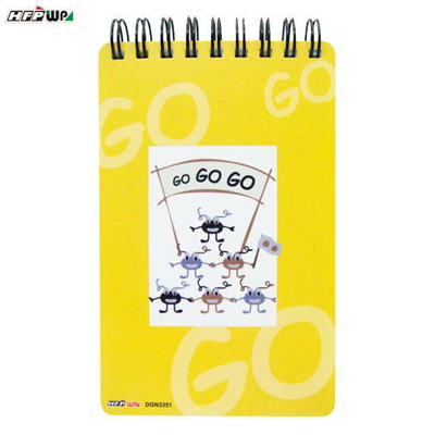  HFPWP 精靈運動會口袋型筆記本 DGN3351  