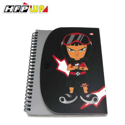 HFPWP 筆記本 (A6) 名師設計精品 酷小子 環保材質 非大陸製 CONA6  