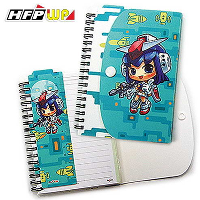  HFPWP 筆記本 (A6) 美少女亞希系列 設計師精品 環保材質 非大陸製 AINA6  