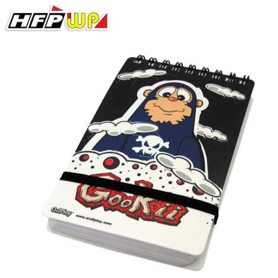 HFPWP 全球限量 酷小子 名設計師口袋型直式筆記本-猩猩 GKN3351  