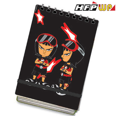 HFPWP 筆記本 (大) 酷小子 名師設計精品 台灣製 環保材質 CON58  