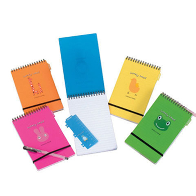 HFPWP 卡通直式筆記本 (大) (隨機出色) 環保材質 非大陸製 N58CT  