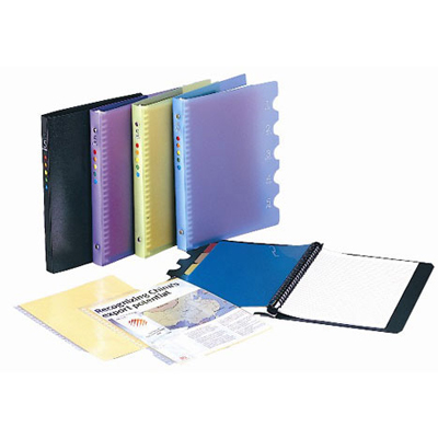  【雙鶖】NT-110 筆記夾18K 26孔含紙、分隔片/本  