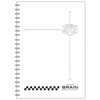 博崴 AW3038 50K無色系列膠圈筆記-白 -3本入 / 包