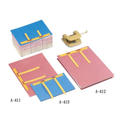 【雙鶖】A-412 專利二孔活頁夾封面A4(直式) /個 