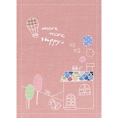 博崴 AF7002 Bon courage家計簿-熱氣球 -3本入 / 包 