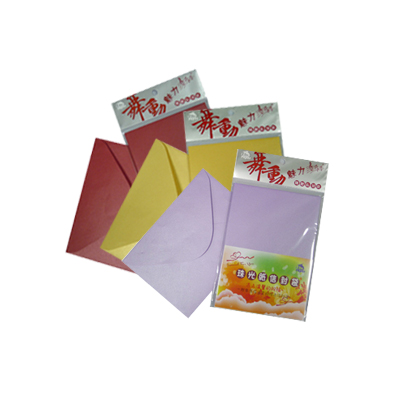 Dr.Paper 珠光紙空白信封袋-10色 6入/包