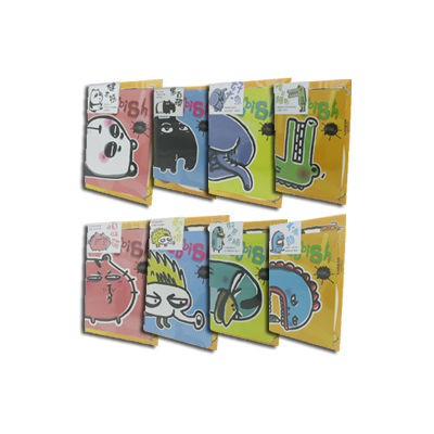 Cubbish 傻笑鱷魚萬用卡附信封(8款) /包 CB133