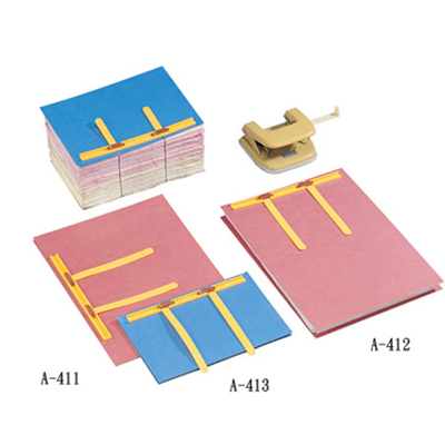 【雙鶖】A-411 專利二孔活頁夾封面A4(橫式) /個