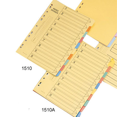 【雙鶖】1510A 10段膠膜 分隔紙 A4 10張/包  