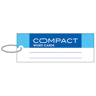 博崴 AO3106 COMPACT單字記憶卡-長藍 -3個入 / 包