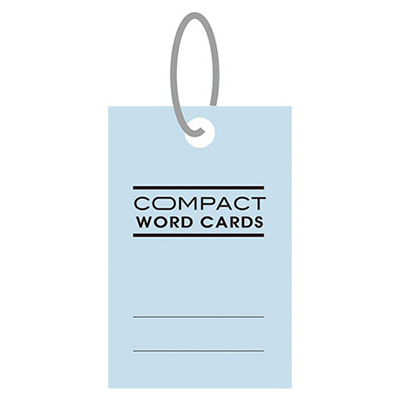 博崴 AO3103 COMPACT單字記憶卡-方灰 -4個入 / 包  