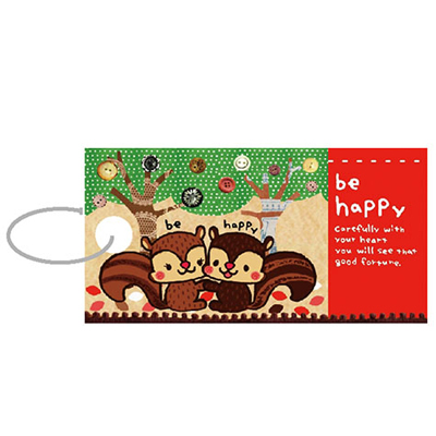 博崴 AF3102 日本札單字記憶卡-松鼠 -4個入 / 包  