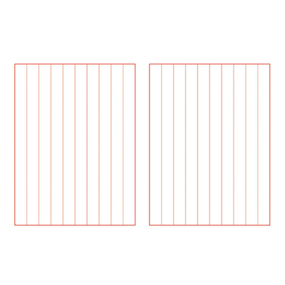博崴 6126A 十行紙模造 -10束入 / 包  