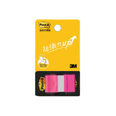 【3M】681N-21 抽取式681標籤系列 亮桃紅 /包