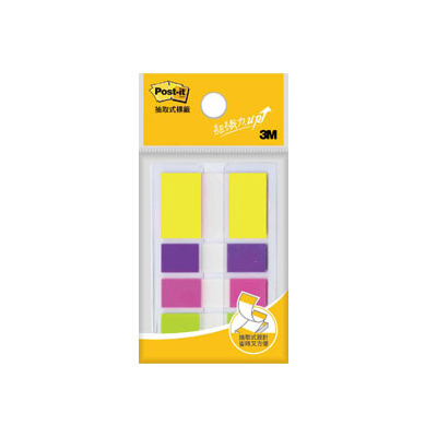 【3M】683-4Y 抽取式標籤683多色組合 四色/包  